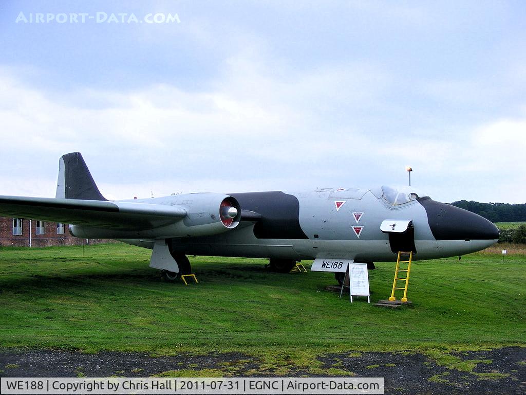 WE188, English Electric Canberra T.4 C/N EEP71164, Displayed at the Solway Aviation Museum