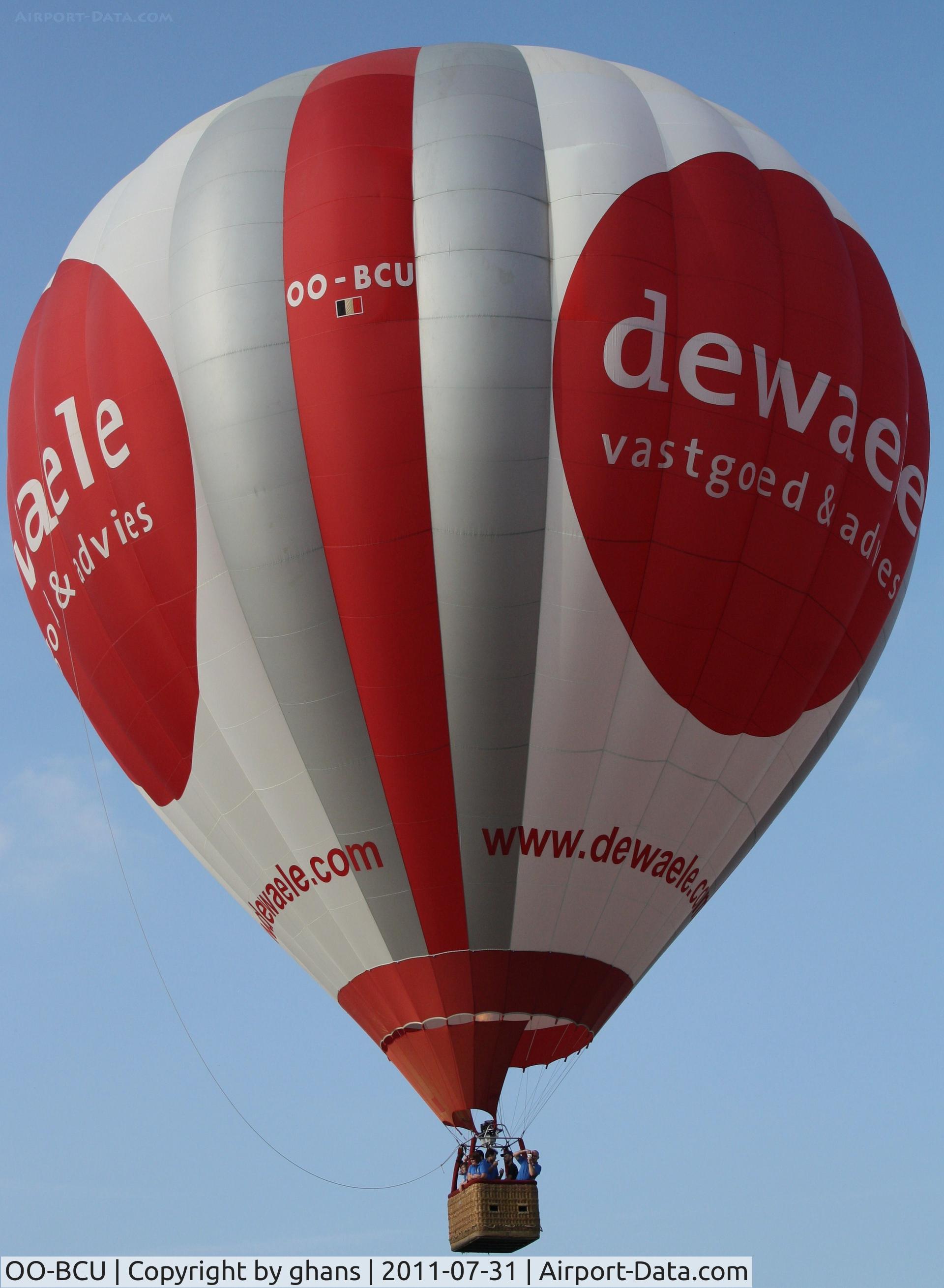 OO-BCU, 2000 Schroeder Fire Balloons G.45/24 C/N 900, de Waele