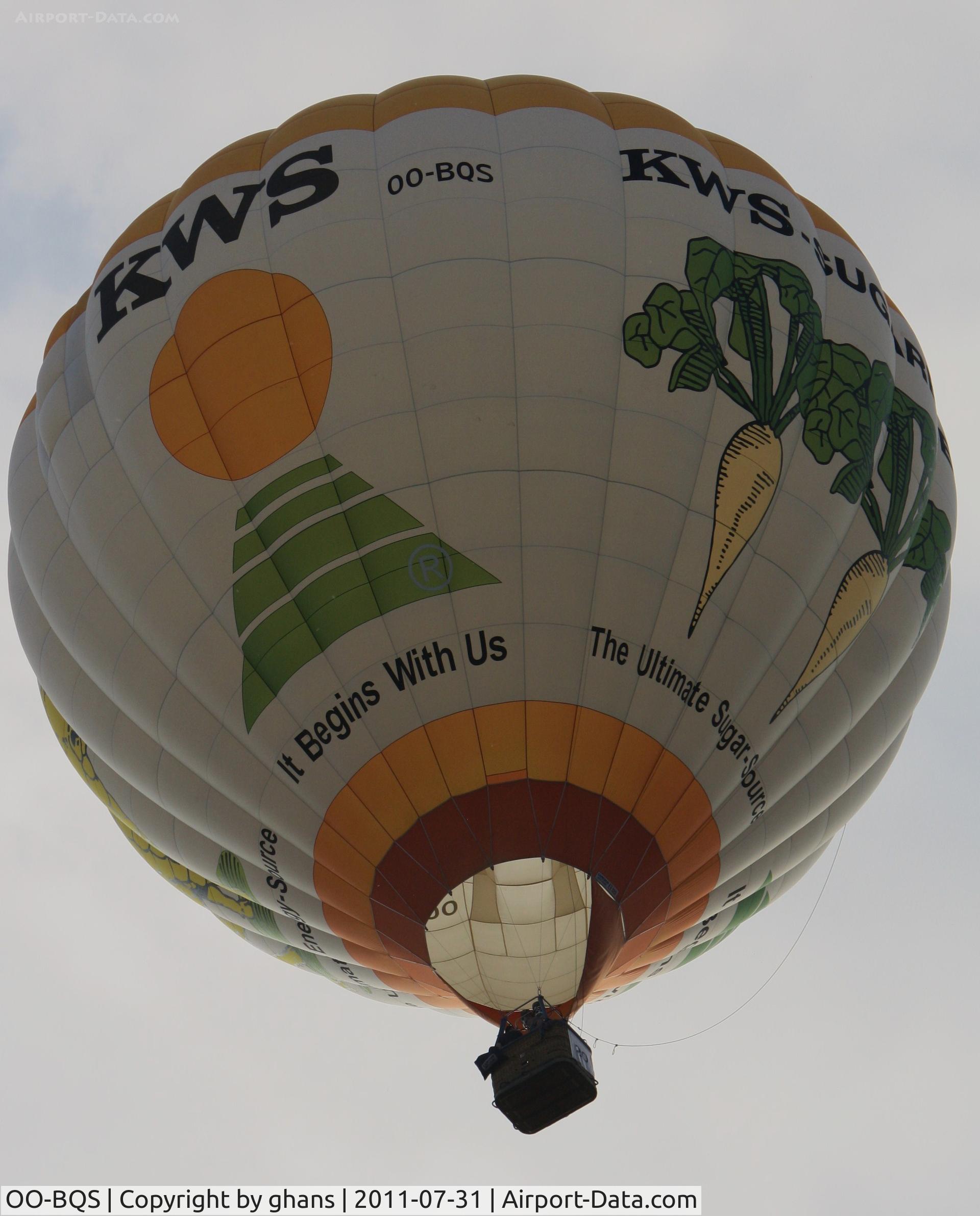 OO-BQS, 2003 Cameron Z-120 C/N 10445, Kws