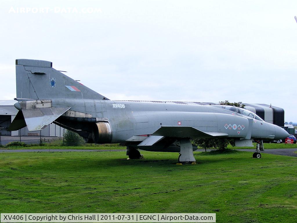 XV406, 1968 McDonnell Douglas Phantom FGR2 C/N 2928-0038, Displayed at the Solway Aviation Museum