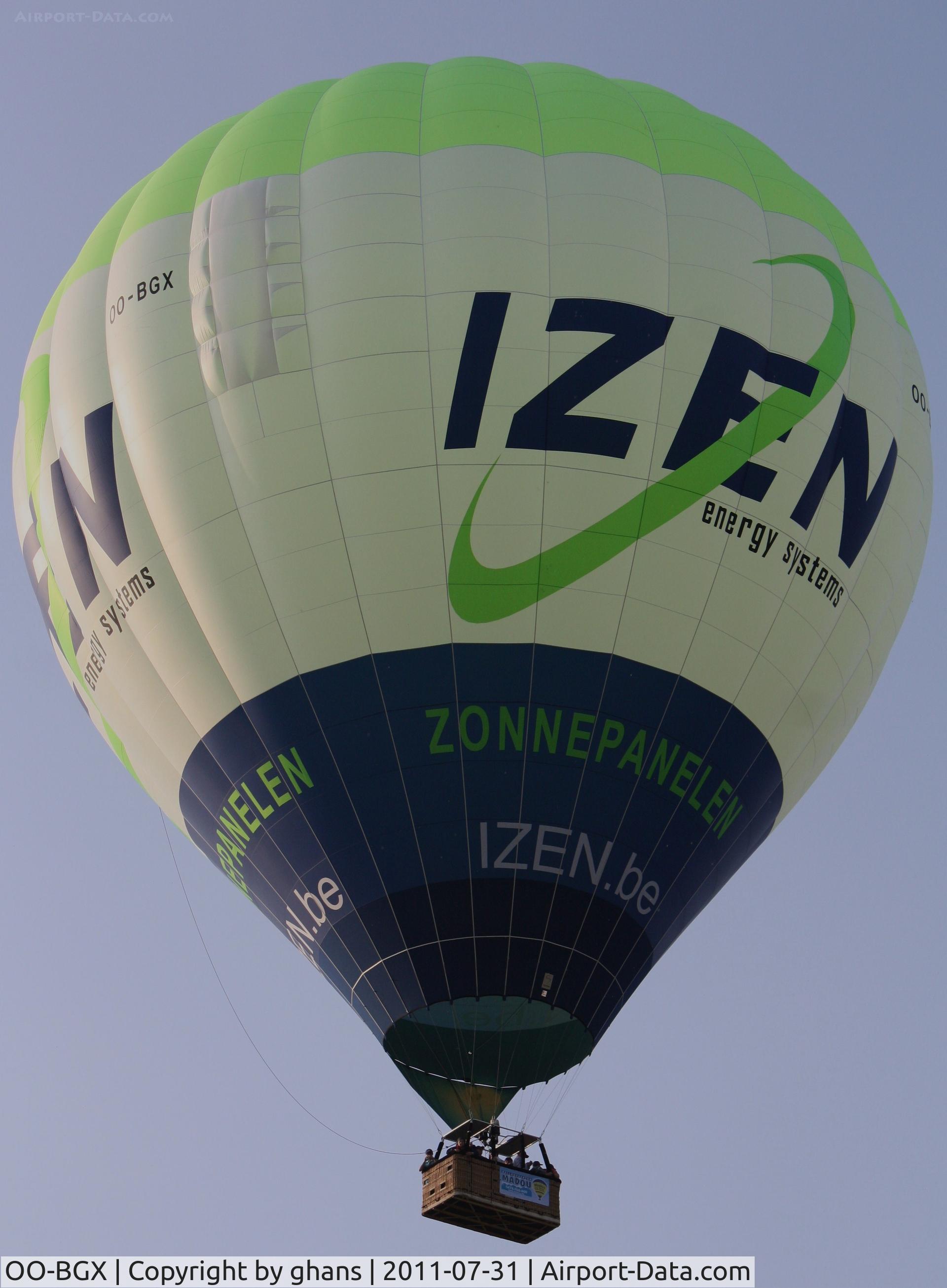 OO-BGX, 2010 Kubicek BB-70Z C/N 775, Izen