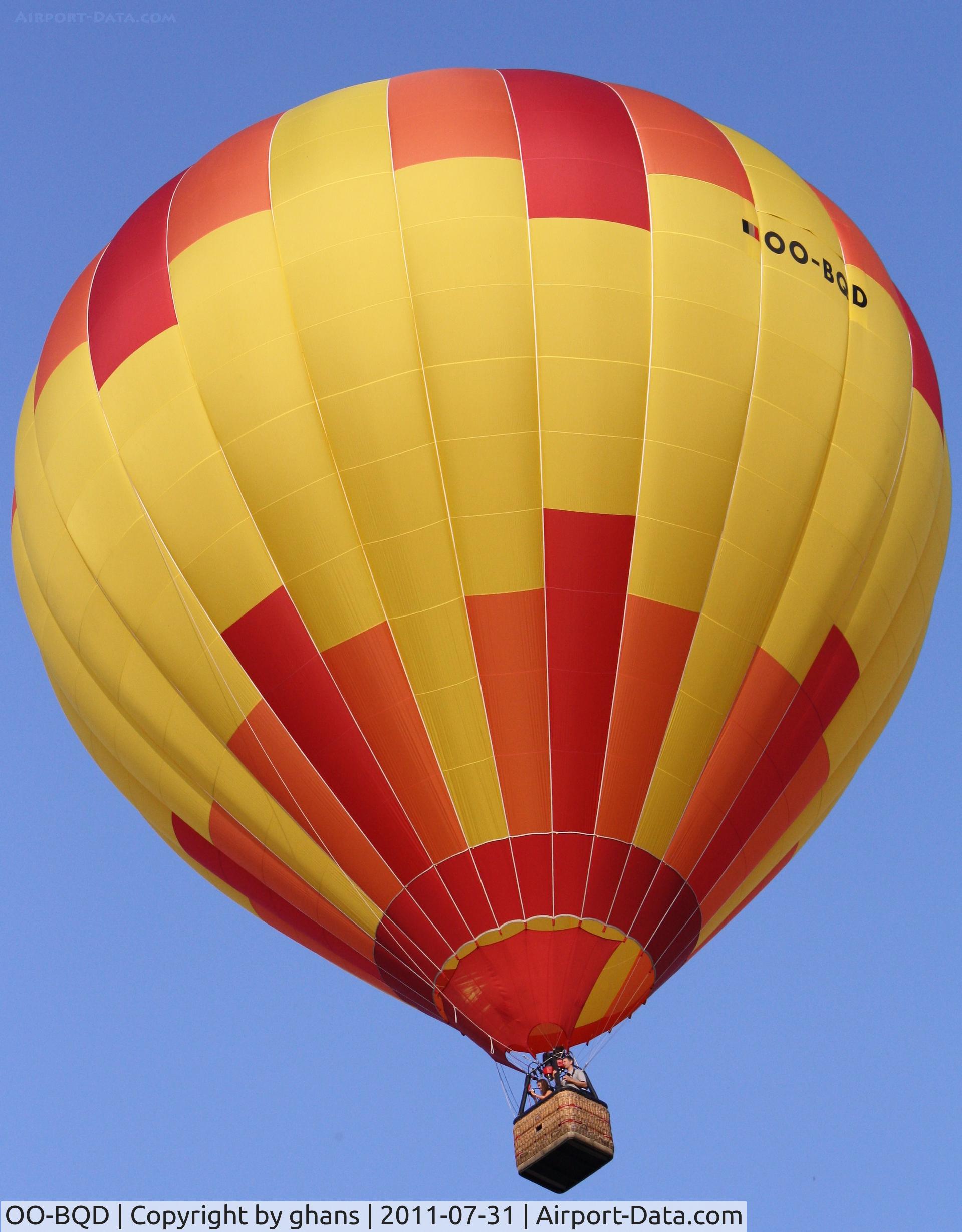 OO-BQD, 2006 Schroeder Fire Balloons G.34/24 C/N 1216, -