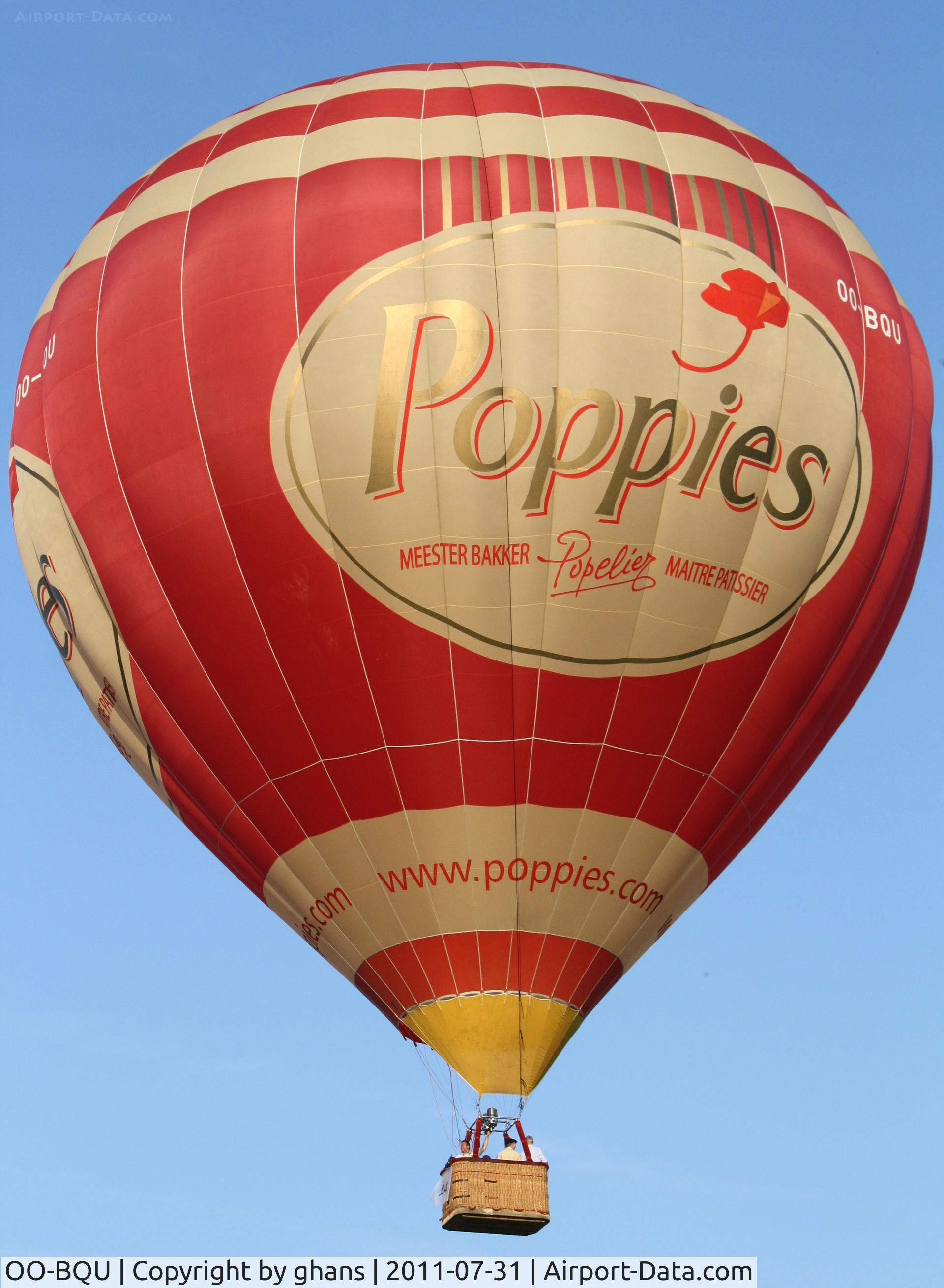 OO-BQU, 2007 Lindstrand Balloons LBL 150A C/N 631 (2), Poppies