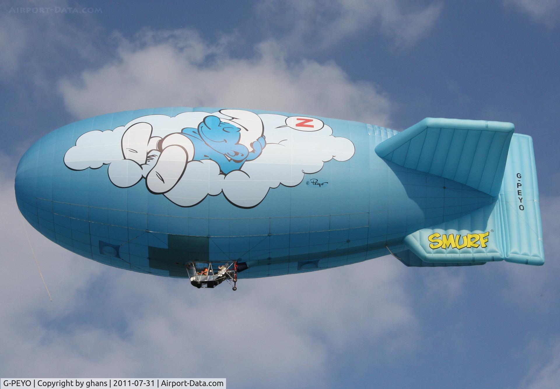 G-PEYO, 2007 Gefa-Flug AS.105 GD C/N 0047, Smurf