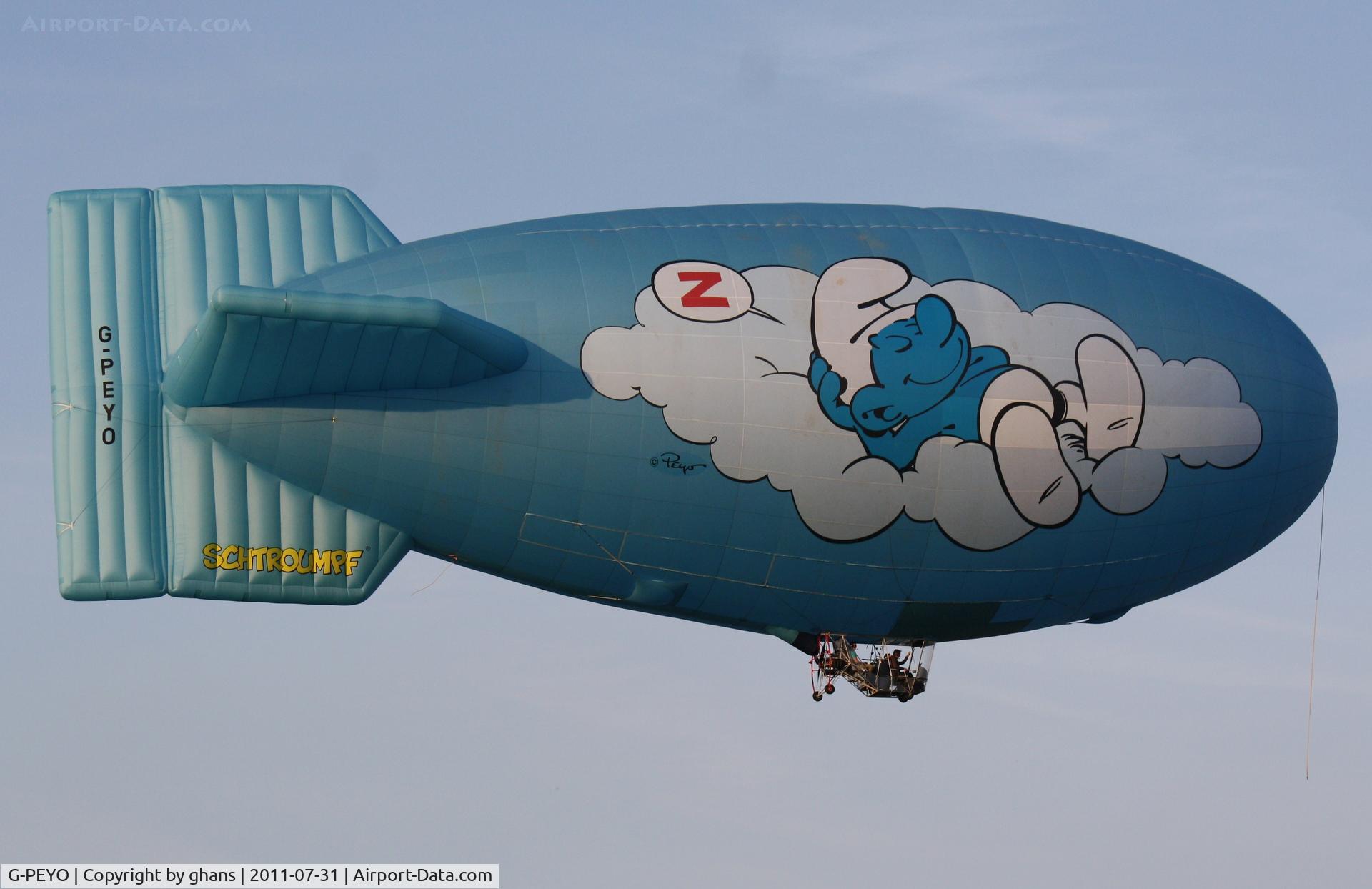 G-PEYO, 2007 Gefa-Flug AS.105 GD C/N 0047, Schtroumpf