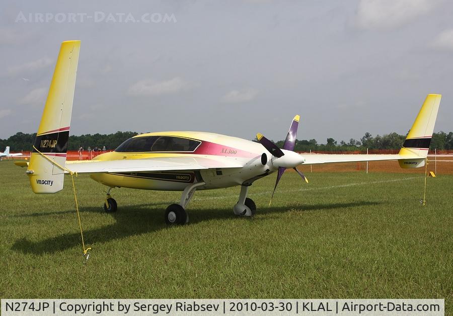 N274JP, 2000 Velocity Velocity XL C/N 3RX053, Sun-n-Fun