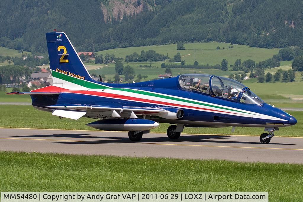 MM54480, Aermacchi MB-339PAN C/N 6675/070/AD009, Italy Air Force MB-339