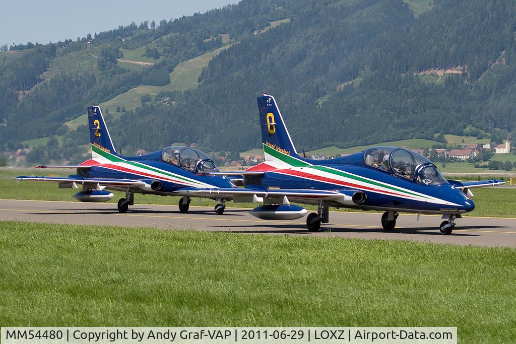 MM54480, Aermacchi MB-339PAN C/N 6675/070/AD009, Italy Air Force MB-339
