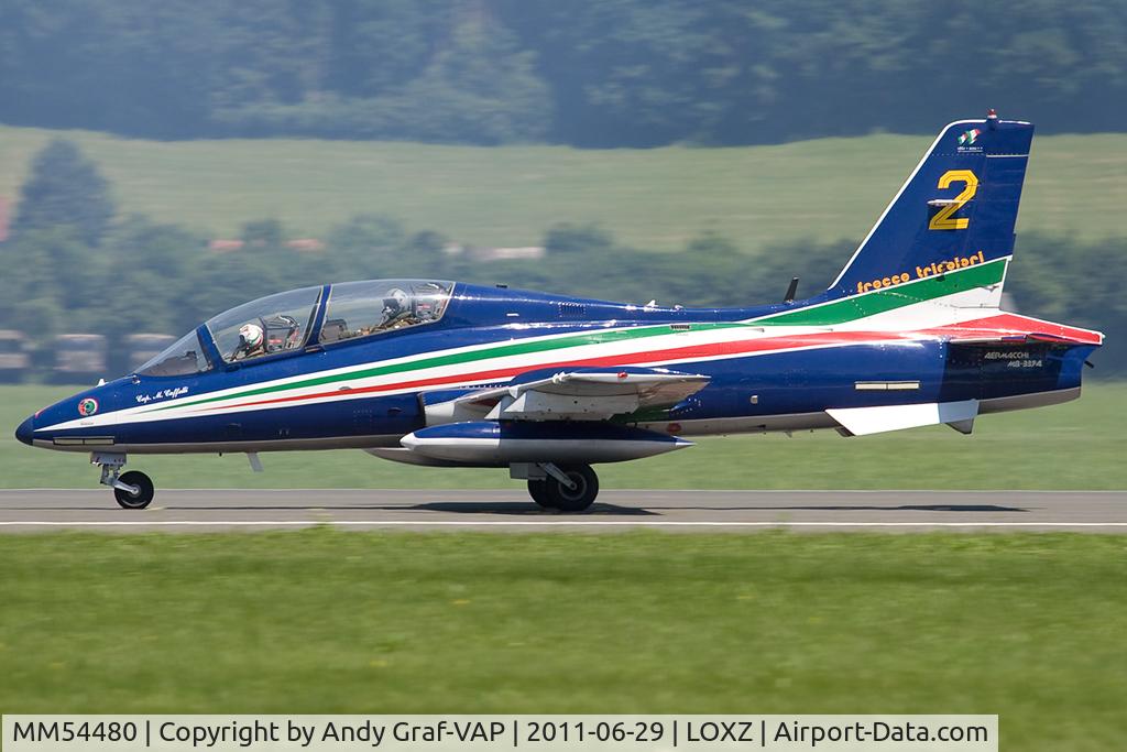 MM54480, Aermacchi MB-339PAN C/N 6675/070/AD009, Italy Air Force MB-339