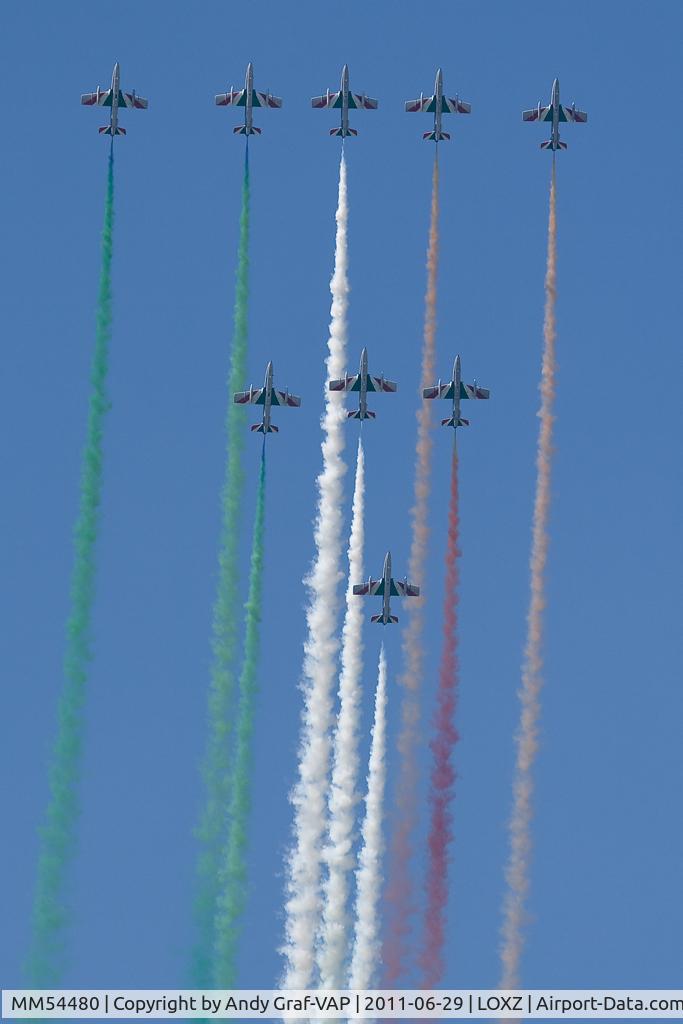 MM54480, Aermacchi MB-339PAN C/N 6675/070/AD009, Italy Air Force MB-339