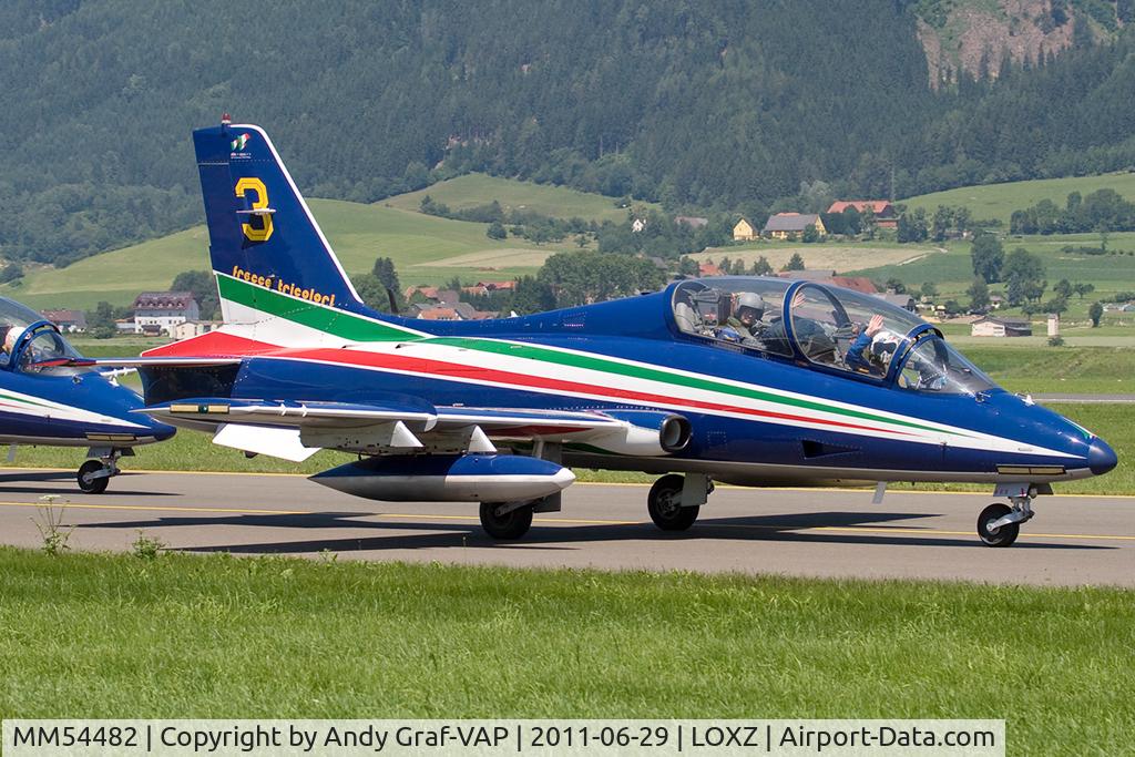 MM54482, Aermacchi MB-339PAN C/N 6677/072/AD011, Italy Air Force MB-339