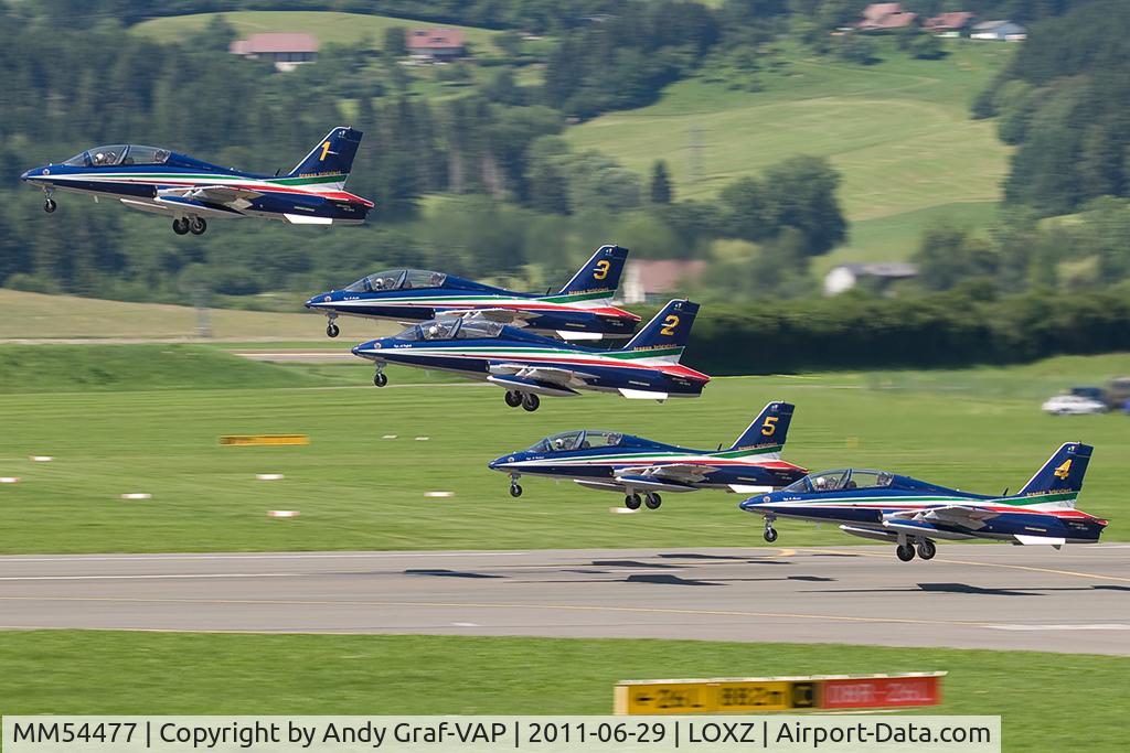 MM54477, Aermacchi MB-339PAN C/N 6672/067/AD006, Italy Air Force MB-339