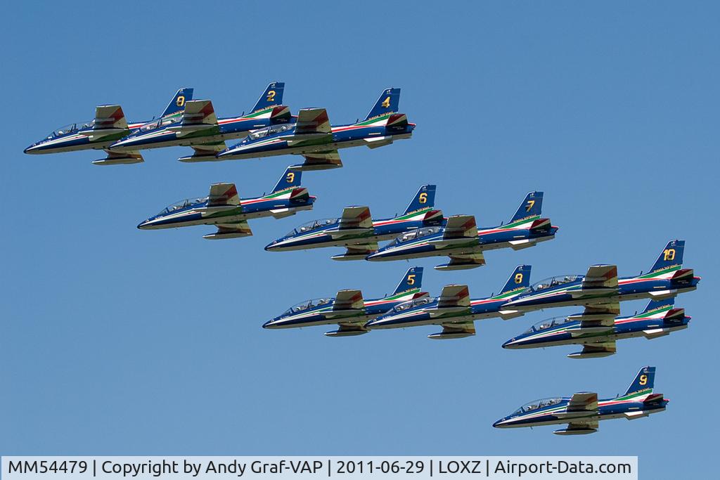 MM54479, Aermacchi MB-339PAN C/N 6674/069/AD008, Ítaly Air Force MB-339
