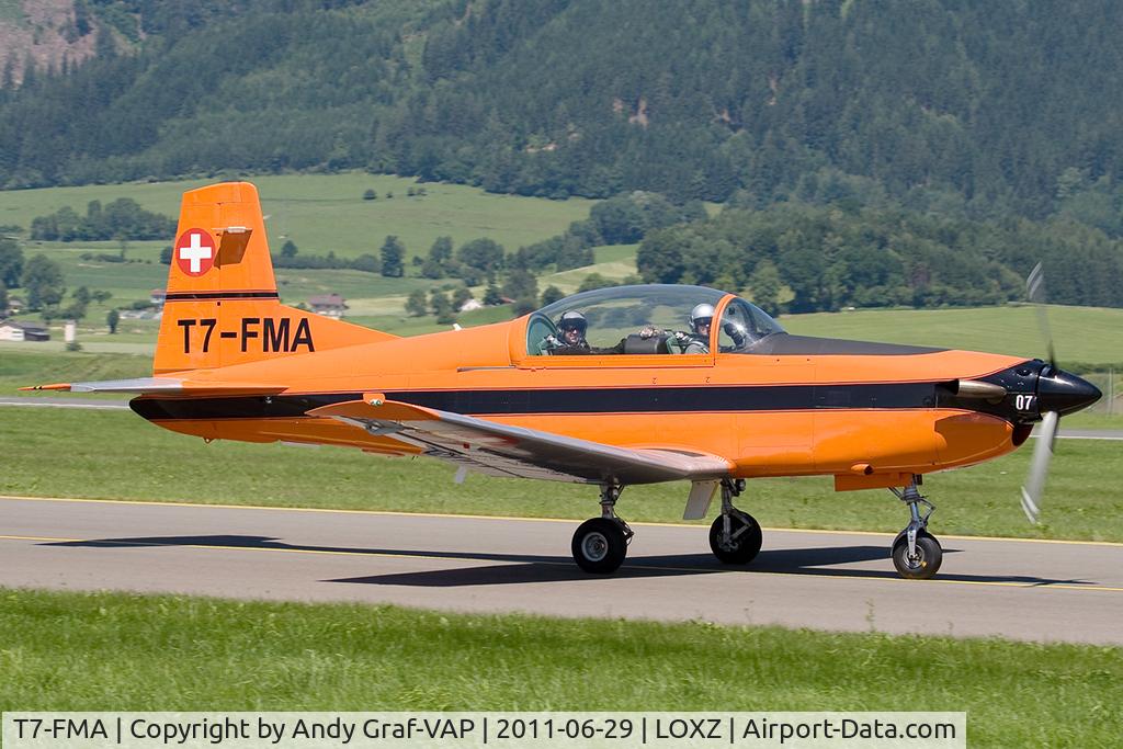 T7-FMA, 1982 Pilatus PC-7 Turbo-Trainer C/N 315, PC-7