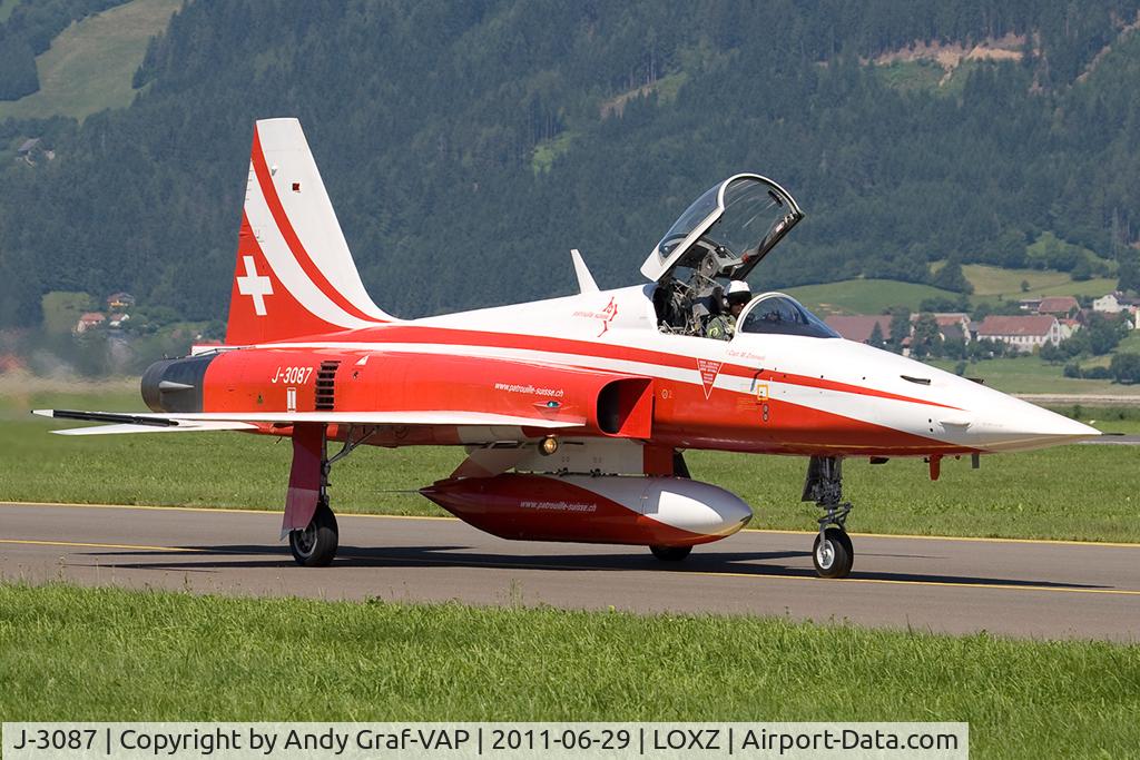 J-3087, Northrop F-5E Tiger II C/N L.1087, Swiss Air Force F-5