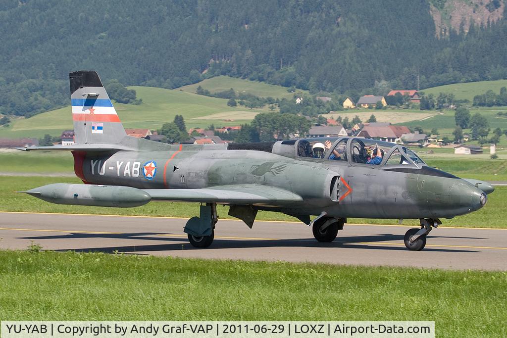 YU-YAB, 1968 Soko G-2A Galeb C/N FVS-G-23170, SOKO G-2A