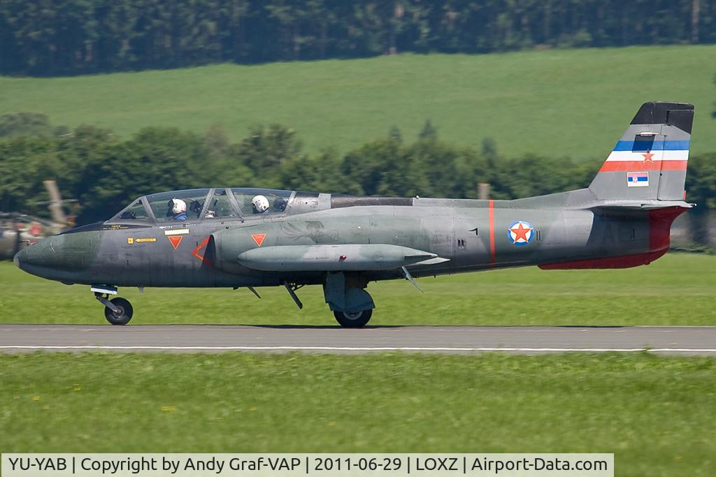 YU-YAB, 1968 Soko G-2A Galeb C/N FVS-G-23170, SOKO G-2A