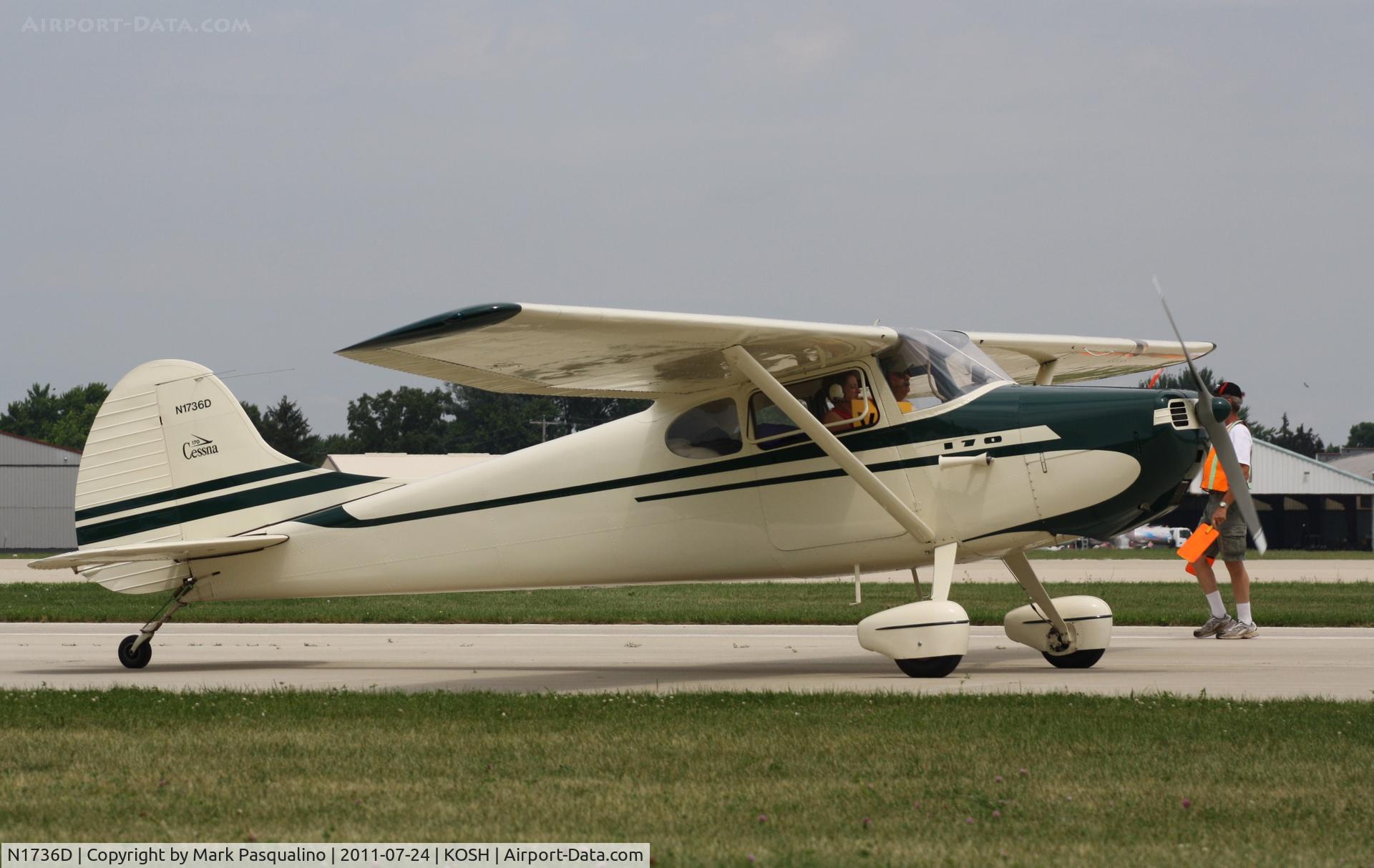 N1736D, 1951 Cessna 170A C/N 20179, Cessna 170A