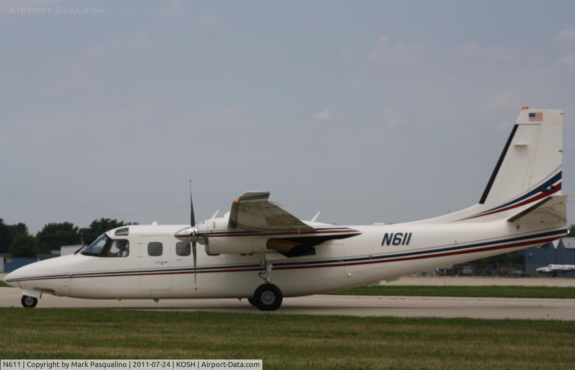 N611, 1982 Gulfstream Am Corp Comm Div 690D C/N 15018, Commander 690D