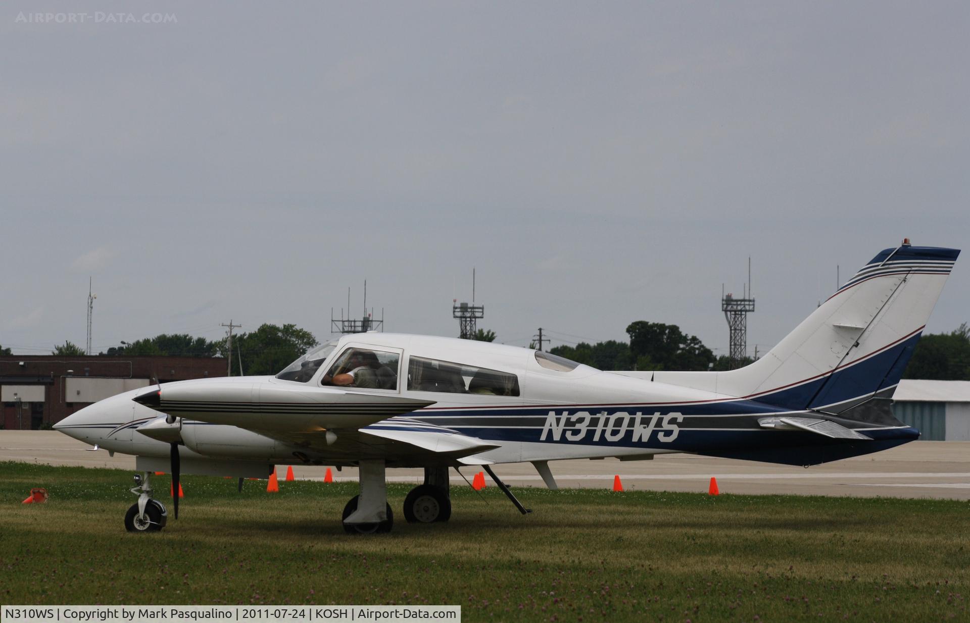 N310WS, 1975 Cessna 310R C/N 310R0612, Cessna 310R