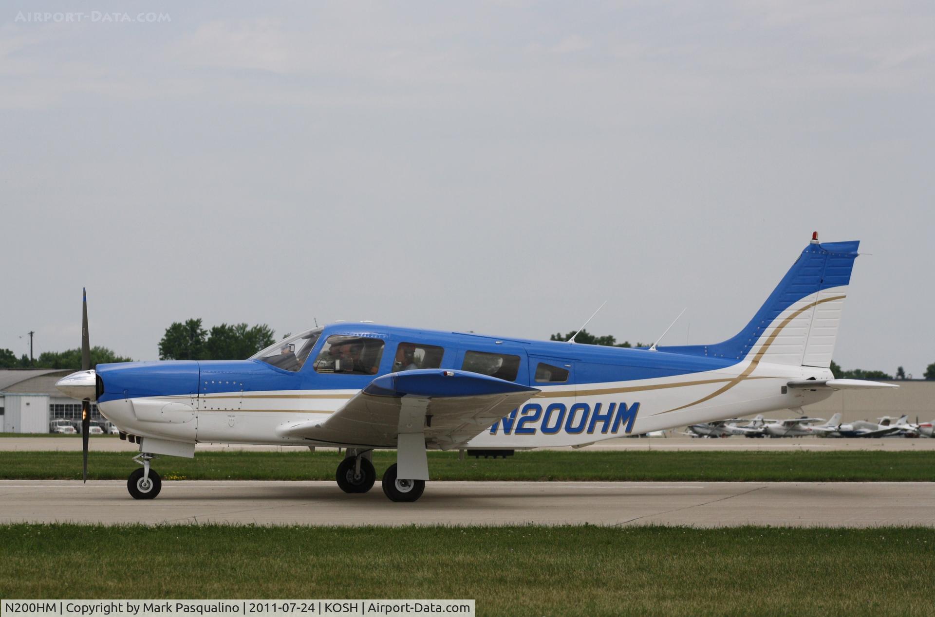 N200HM, 1975 Piper PA-32R-300 Cherokee Lance C/N 32R-7680025, Piper PA-32R-300