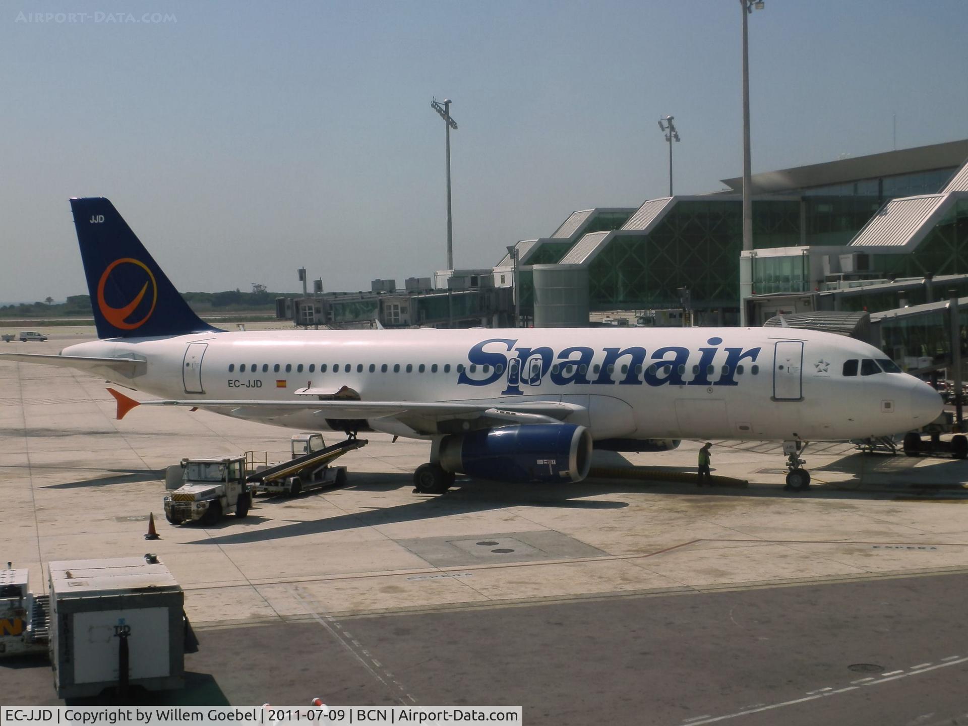 EC-JJD, 2005 Airbus A320-232 C/N 2479, Waiting for take off