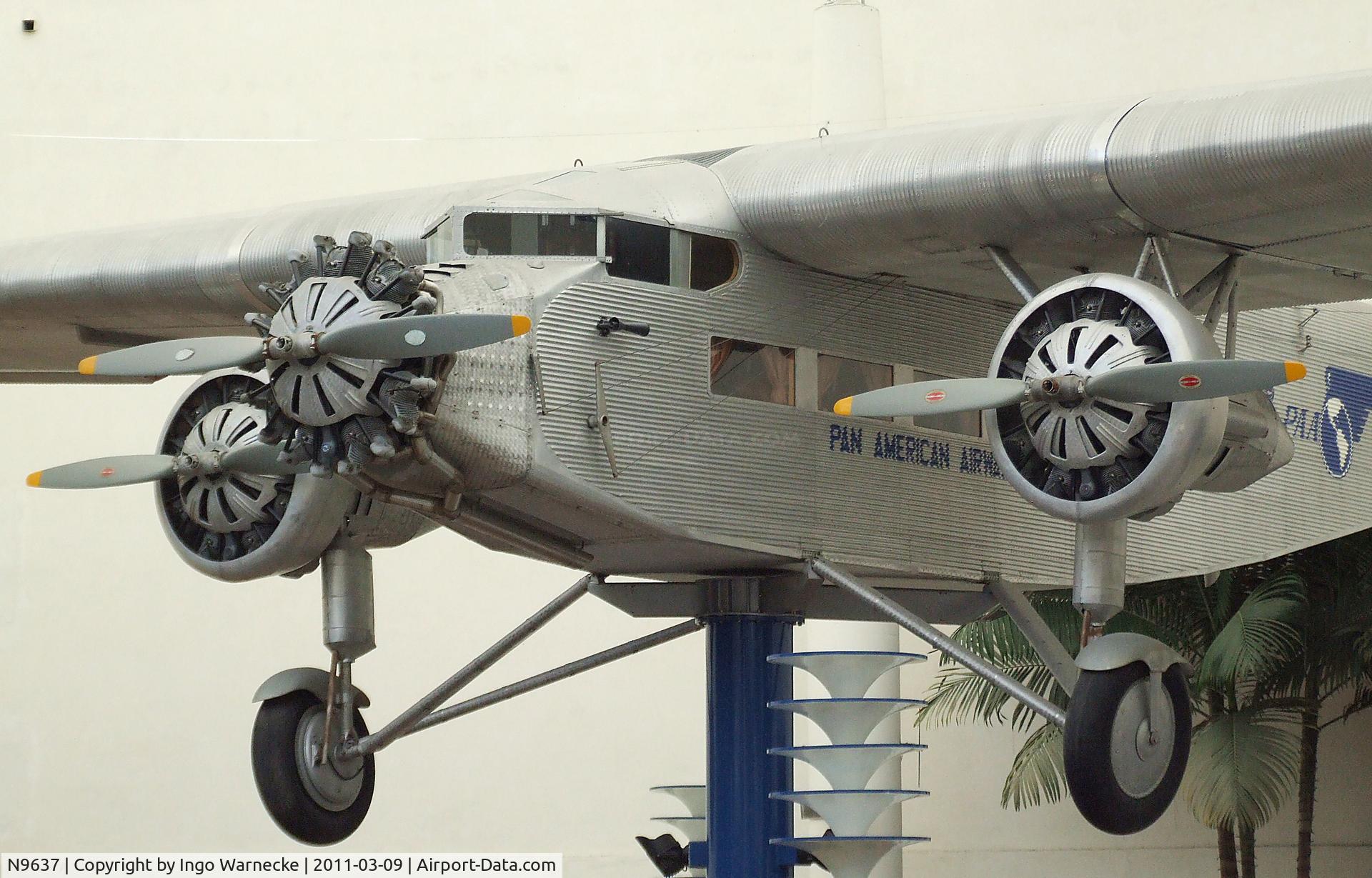 N9637, 1928 Ford 5-AT-B Tri-Motor C/N 11, Ford 5-AT-B Tri-Motor at the San Diego Air & Space Museum, San Diego CA