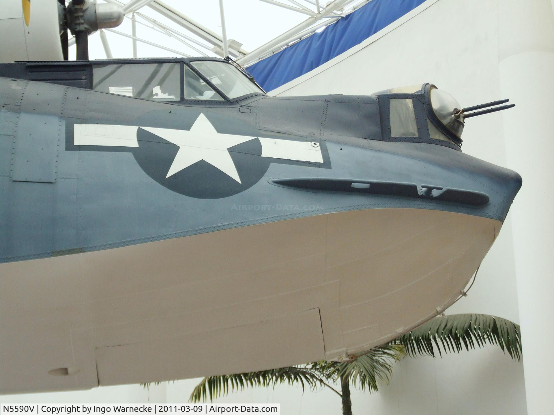N5590V, Consolidated Vultee 28-5ACF C/N 1768 (USN48406), Consolidated PBY-5A Catalina at the San Diego Air & Space Museum, San Diego CA