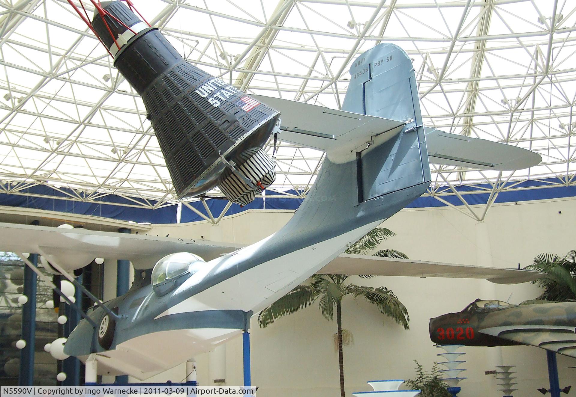 N5590V, Consolidated Vultee 28-5ACF C/N 1768 (USN48406), Consolidated PBY-5A Catalina at the San Diego Air & Space Museum, San Diego CA