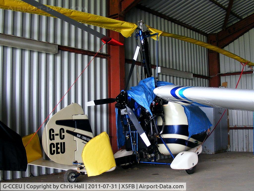 G-CCEU, 1997 RAF 2000 GTX SE C/N 001, at Fishburn Airfield
