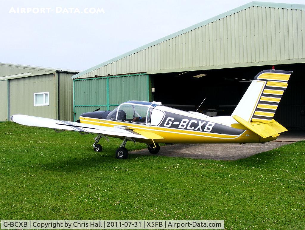 G-BCXB, 1974 Socata Rallye 100ST Galopin C/N 2546, at Fishburn Airfield