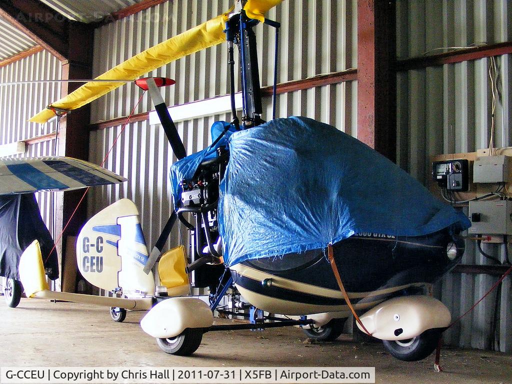 G-CCEU, 1997 RAF 2000 GTX SE C/N 001, at Fishburn Airfield