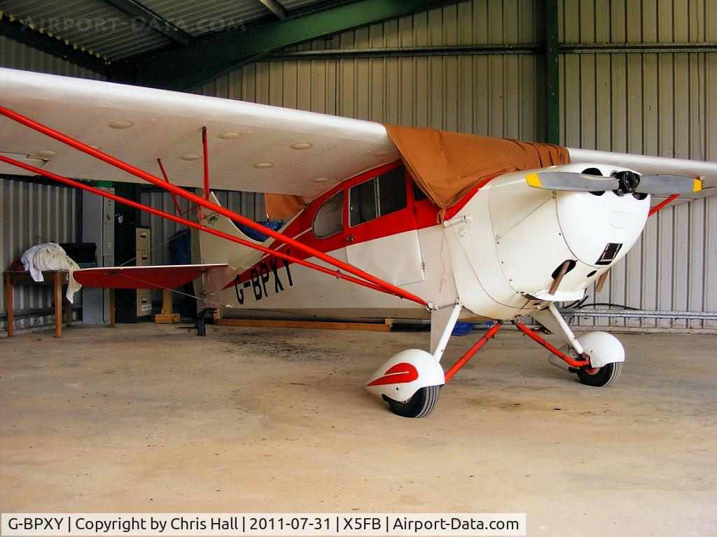 G-BPXY, 1947 Aeronca 11AC Chief C/N 11AC-S-50, at Fishburn Airfield