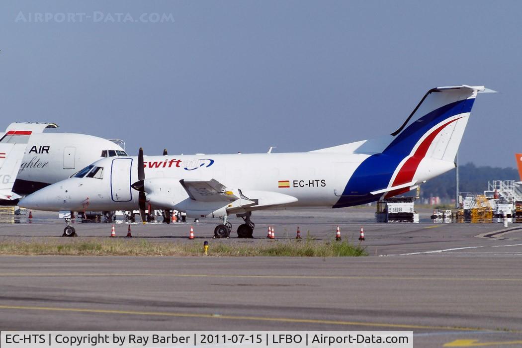 EC-HTS, 1989 Embraer EMB-120ER Brasilia C/N 120168, Embraer Emb-120RT Brasilia [120168] (Swiftair) Toulouse-Blagnac~F 15/07/2011.