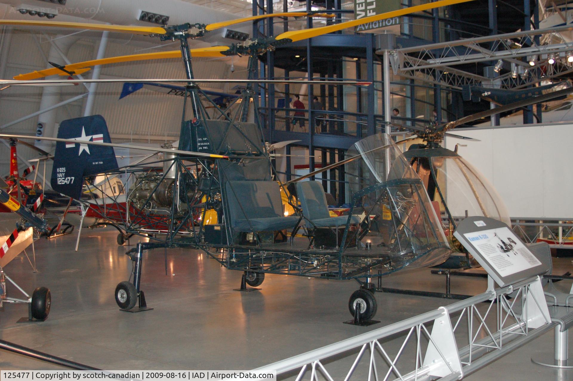 125477, Kaman K-225 C/N Not found 125477, Kaman K-225 at the Steven F. Udvar-Hazy Center, Smithsonian National Air and Space Museum, Chantilly, VA