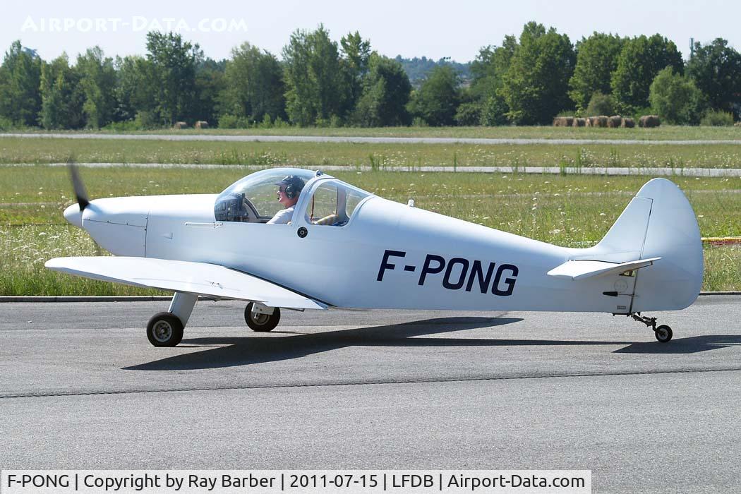 F-PONG, 2007 Nicollier HN-700 Menestrel II C/N 189, Nicollier HN.700 Menestrel II [189] Montauban- Ville~F 15/07/2011