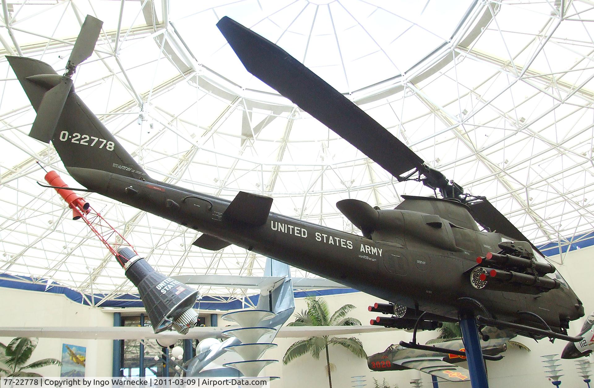 77-22778, 1977 Bell AH-1S Cobra C/N 22116, Bell AH-1S /AH-1E Cobra at the San Diego Air & Space Museum, San Diego CA