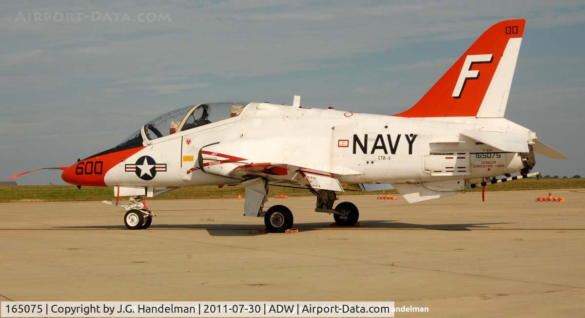 165075, McDonnell Douglas T-45C Goshawk C/N A079, at NAF Washington
