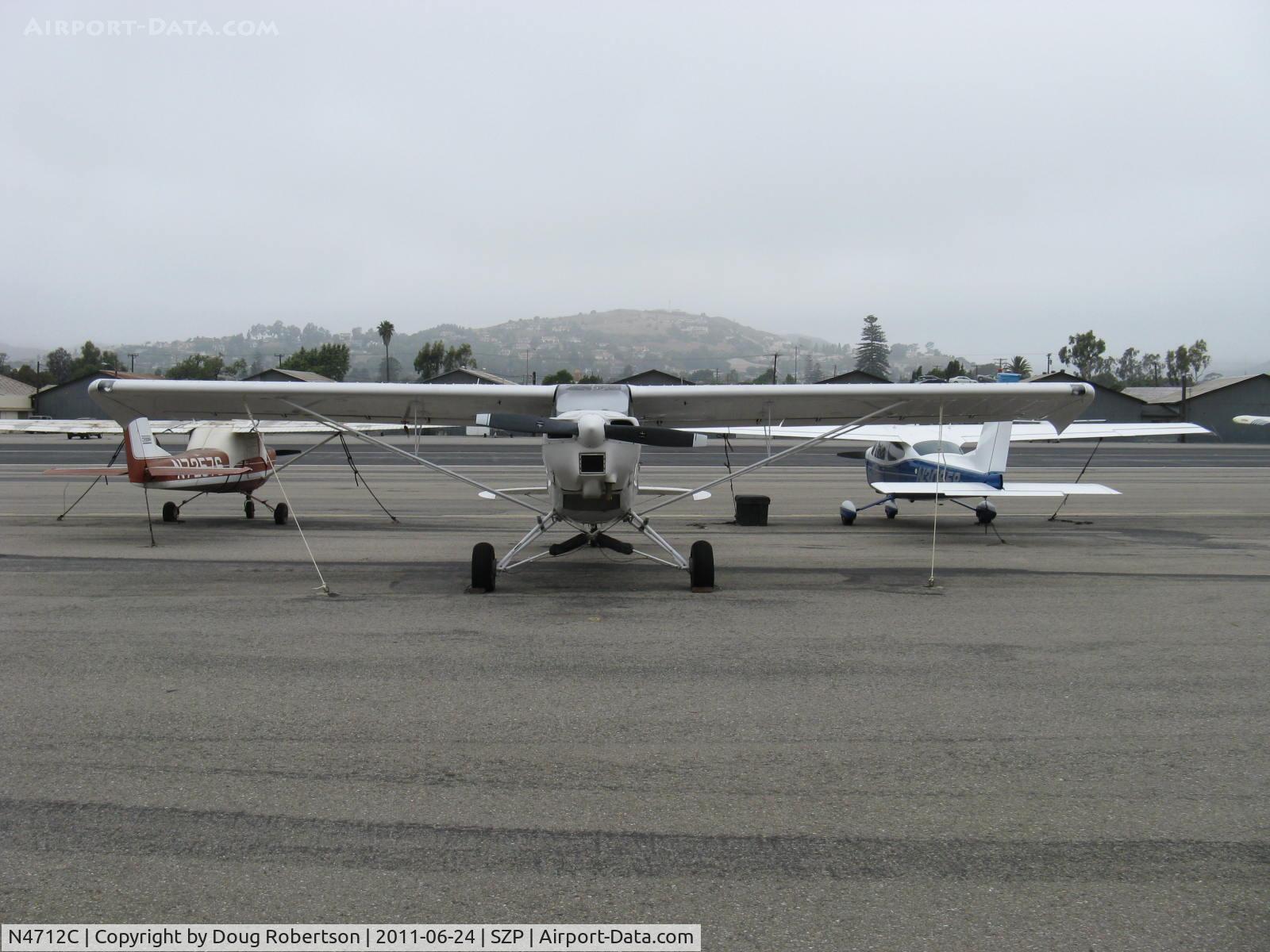 N4712C, 1947 Piper PA-12 Super Cruiser C/N 12-3989, 1947 Piper PA-12 SUPER CRUISER, Lycoming O-235 108 Hp, Booster tips