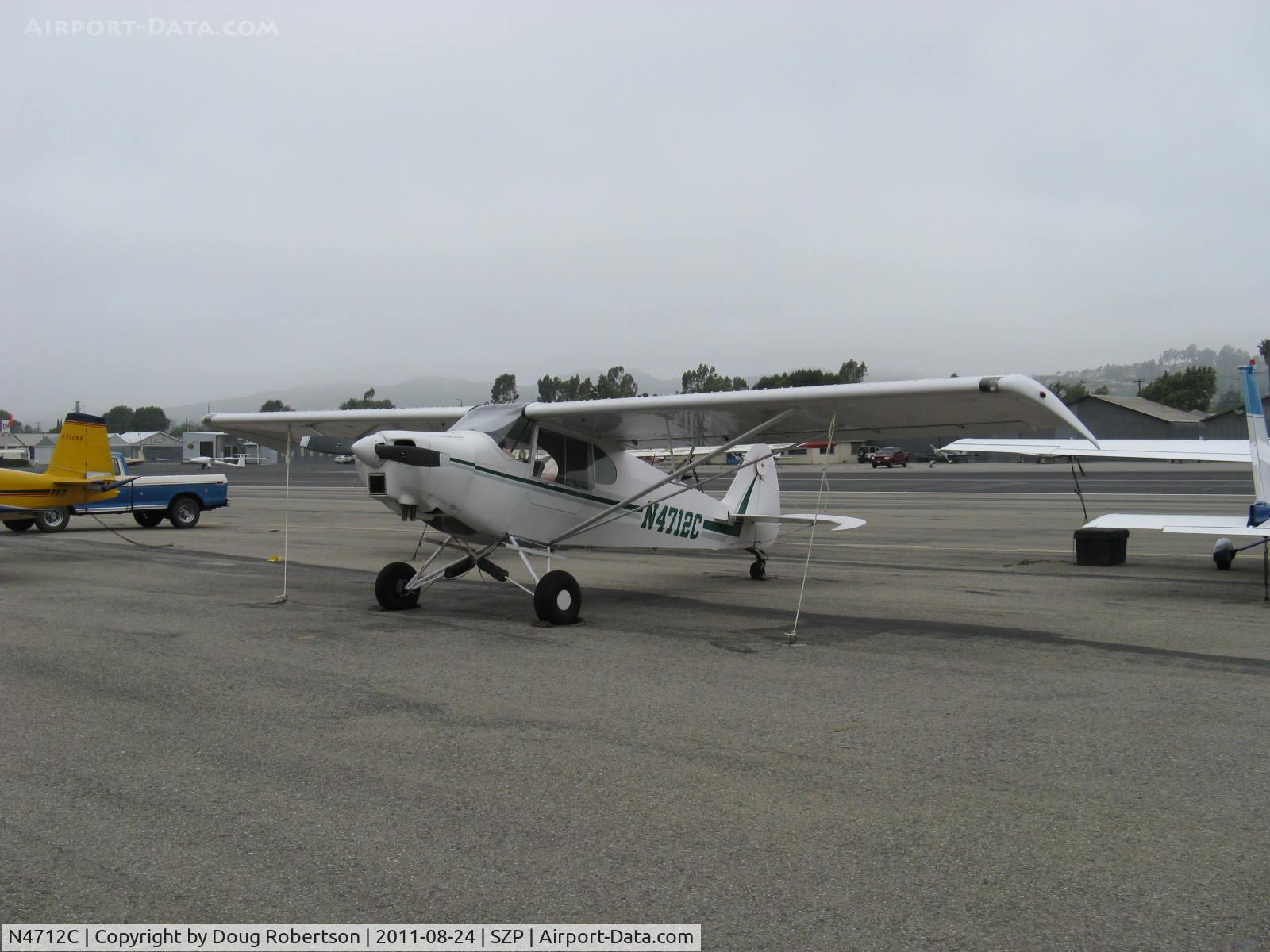 N4712C, 1947 Piper PA-12 Super Cruiser C/N 12-3989, 1947 Piper PA-12 SUPER CRUISER, Lycoming O-235 108 Hp, Booster tips