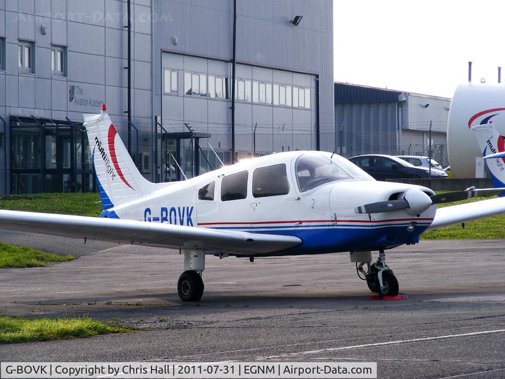 G-BOVK, 1985 Piper PA-28-161 Cherokee Warrior II C/N 28-8516061, Multiflight