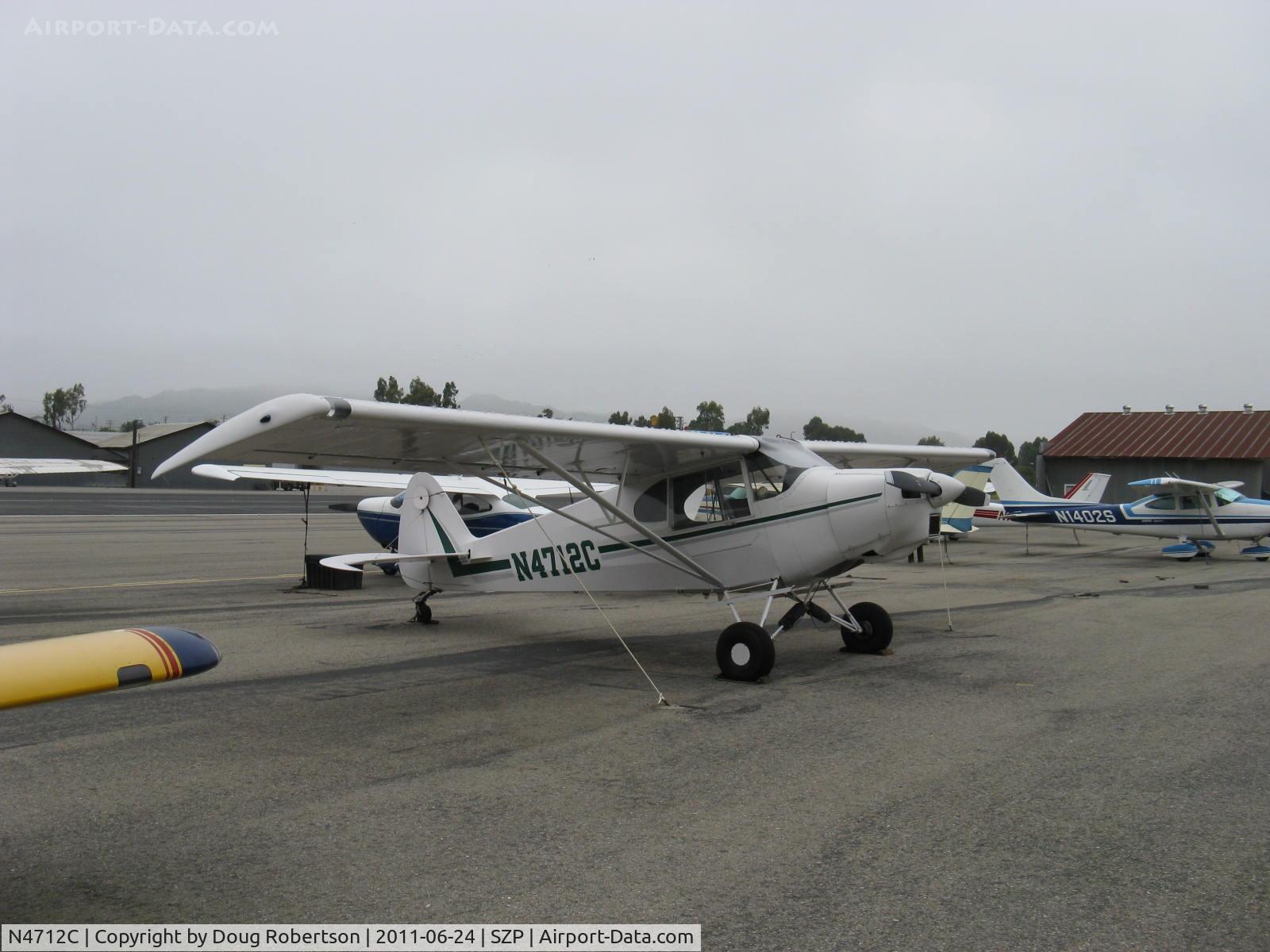 N4712C, 1947 Piper PA-12 Super Cruiser C/N 12-3989, 1947 Piper PA-12 SUPER CRUISER, Lycoming O-235 108 Hp, Booster tips