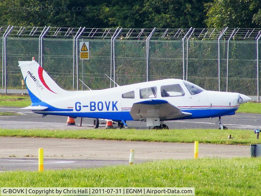 G-BOVK, 1985 Piper PA-28-161 Cherokee Warrior II C/N 28-8516061, Multiflight Ltd