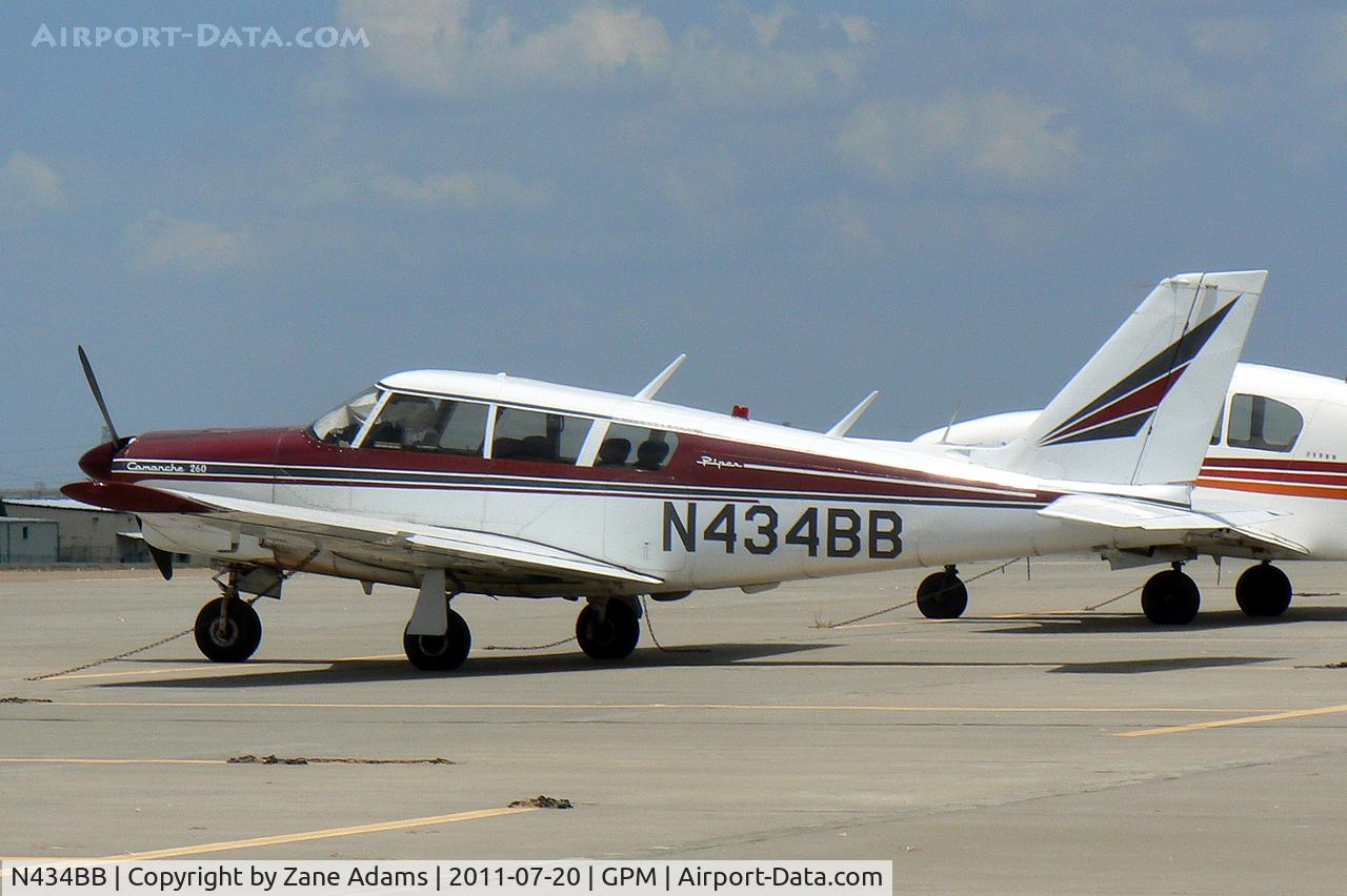 N434BB, 1966 Piper PA-24-260 Comanche B C/N 24-4536, At Grand Prairie Municipal