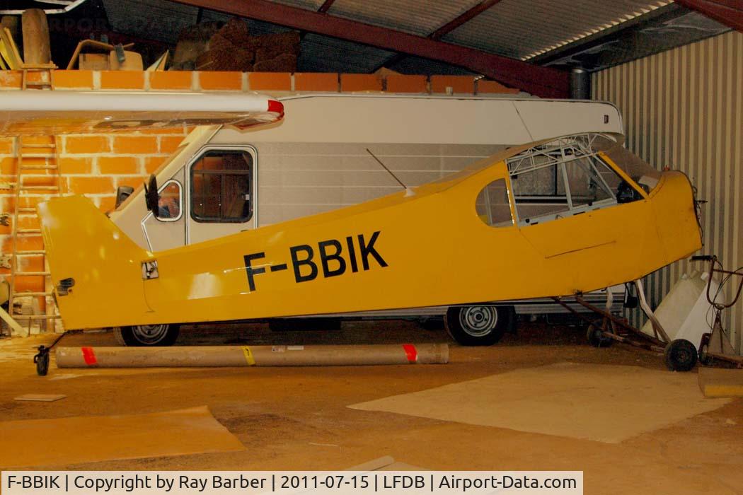 F-BBIK, 1943 Piper L-4H Grasshopper (J3C-65D) C/N 11173, Piper J-3C-65 Cub [11173] Montauban-Ville~F 15/07/2011. On rebuild.