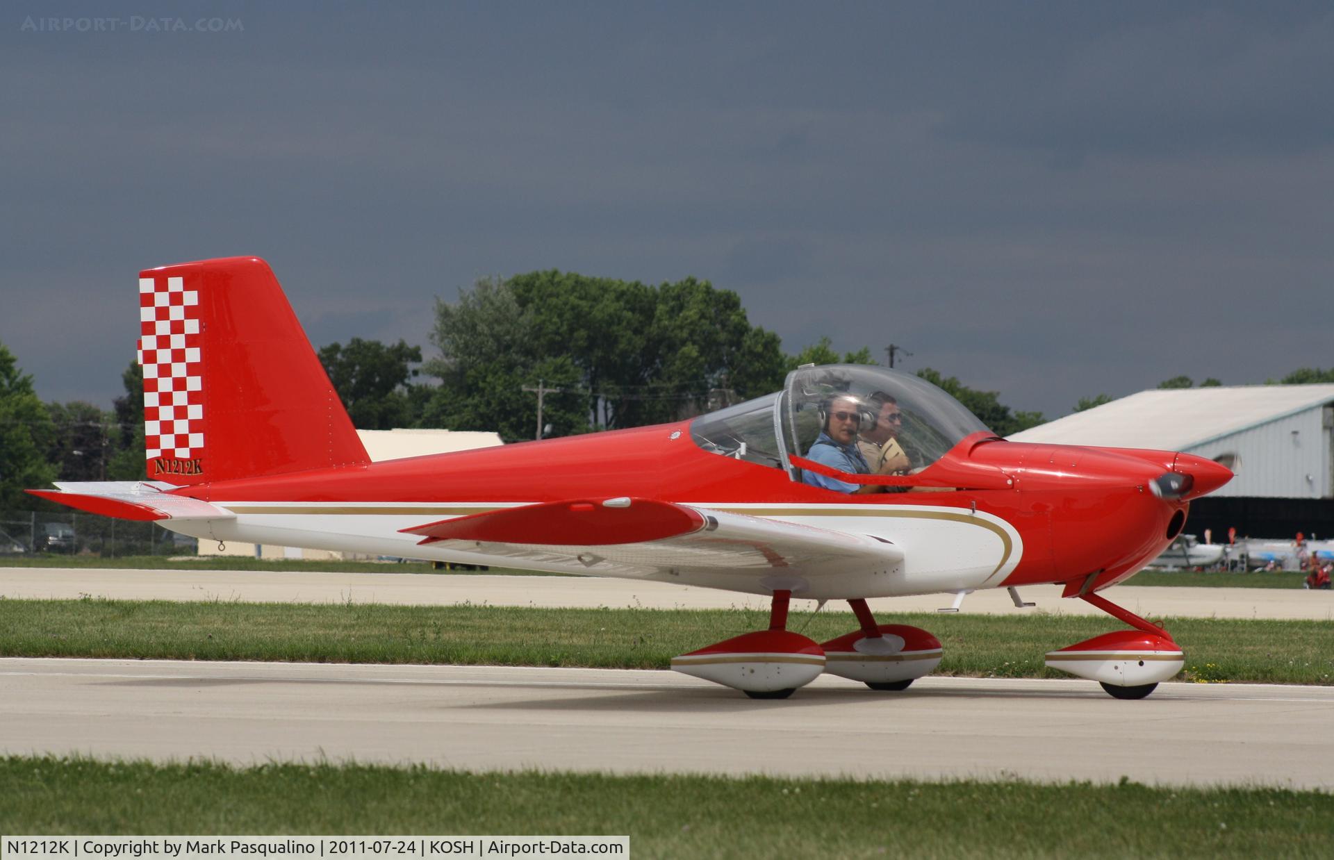 N1212K, 2010 Vans RV-12 C/N 120079, Vans RV-12