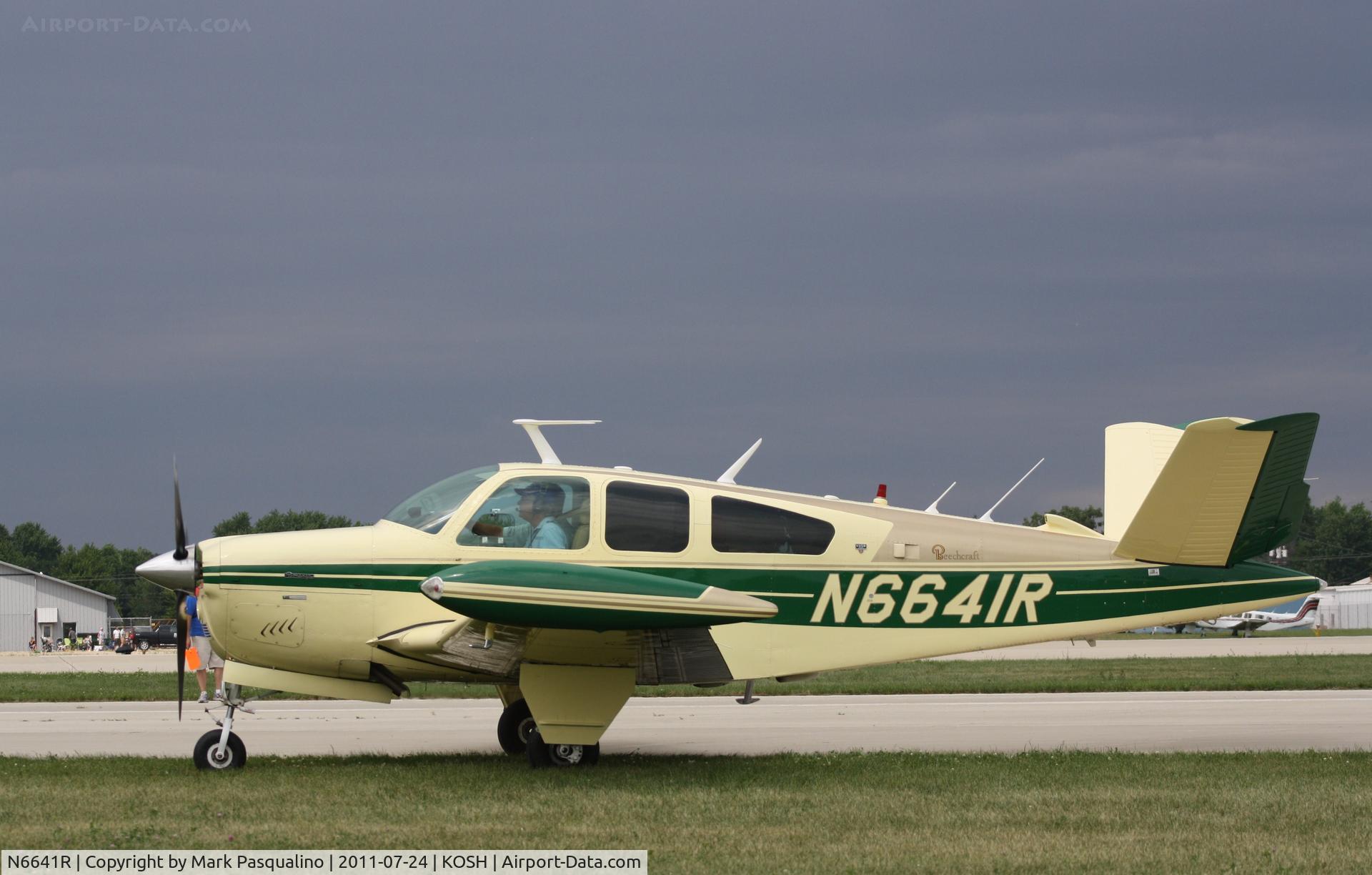 N6641R, 1979 Beech V35B Bonanza C/N D-10230, Beech V35B