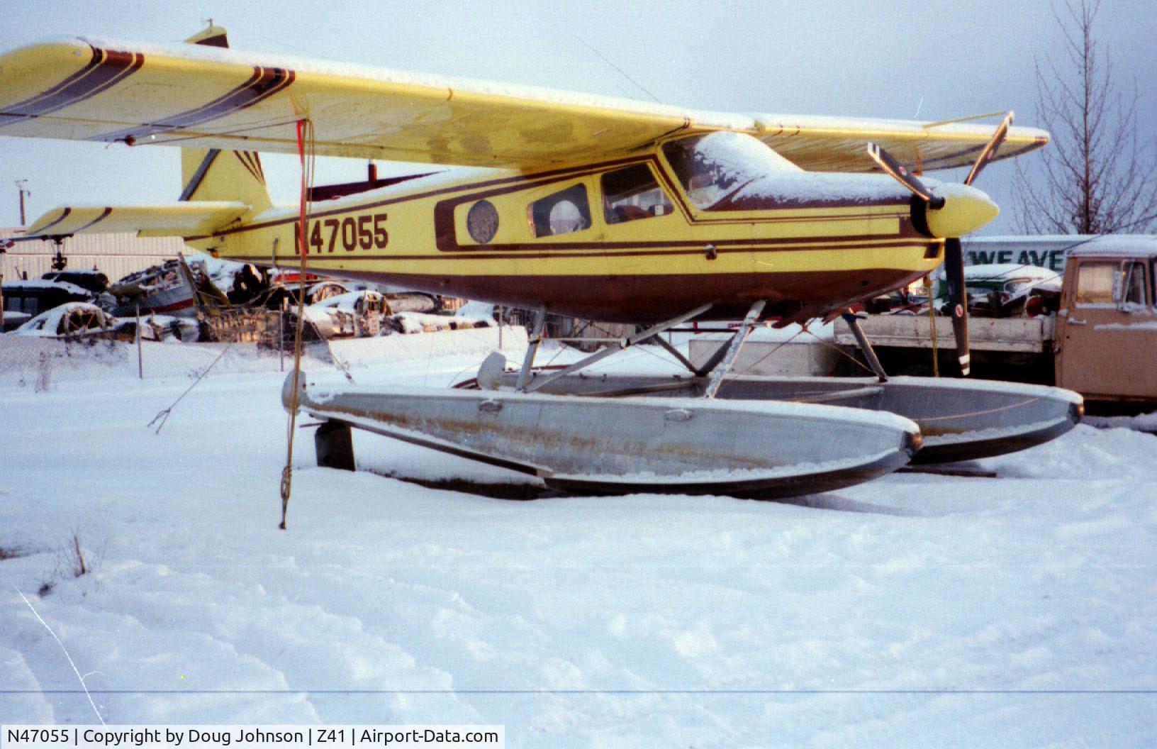 N47055, 1962 Helio H-395 Super Courier C/N 570, 1963  H-395/U-10B  c/n 570 (63-8097)	  AK, Lake Hood