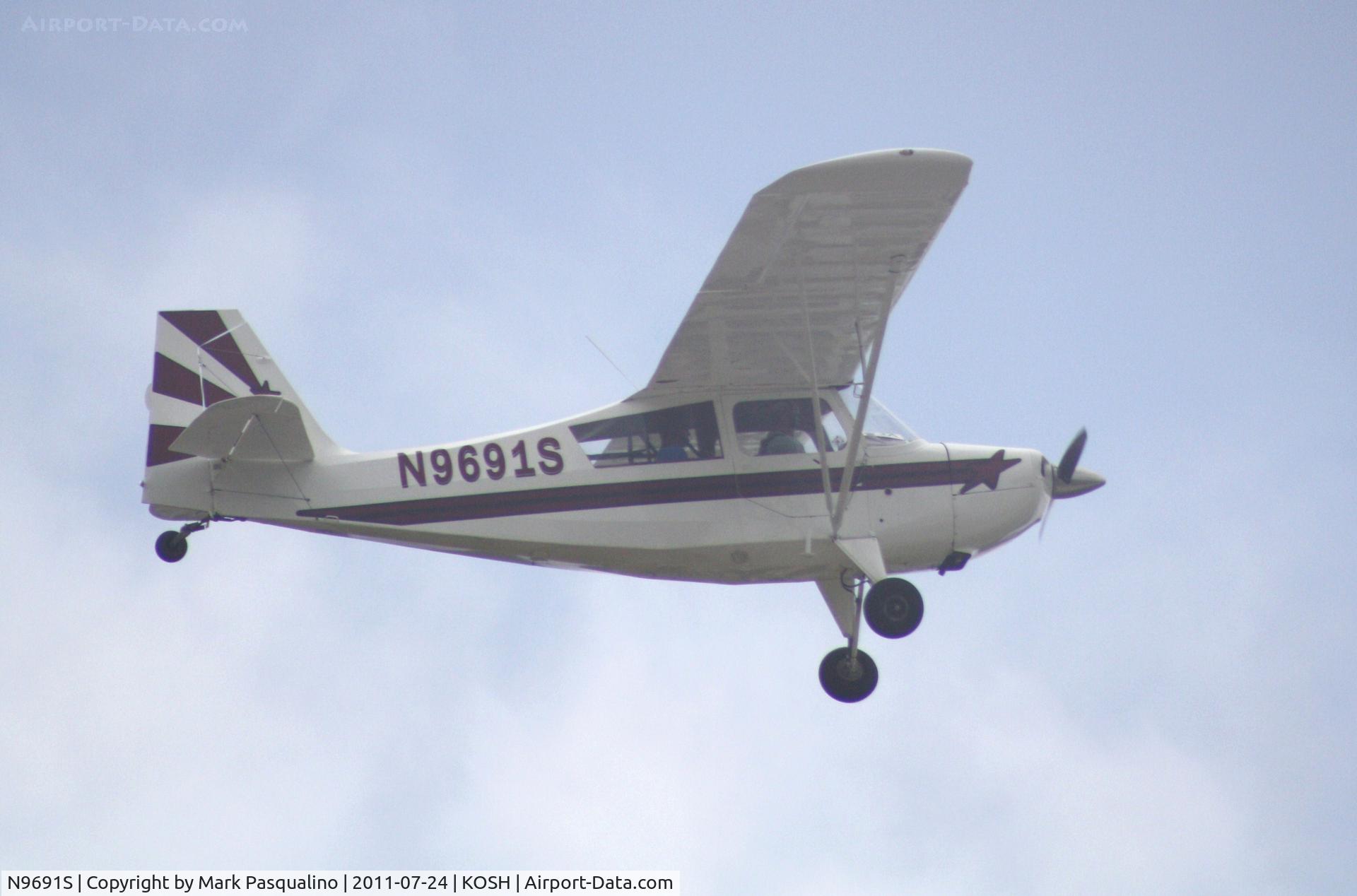 N9691S, 1966 Champion 7GCAA Citabria C/N 115, Champion 7GCAA
