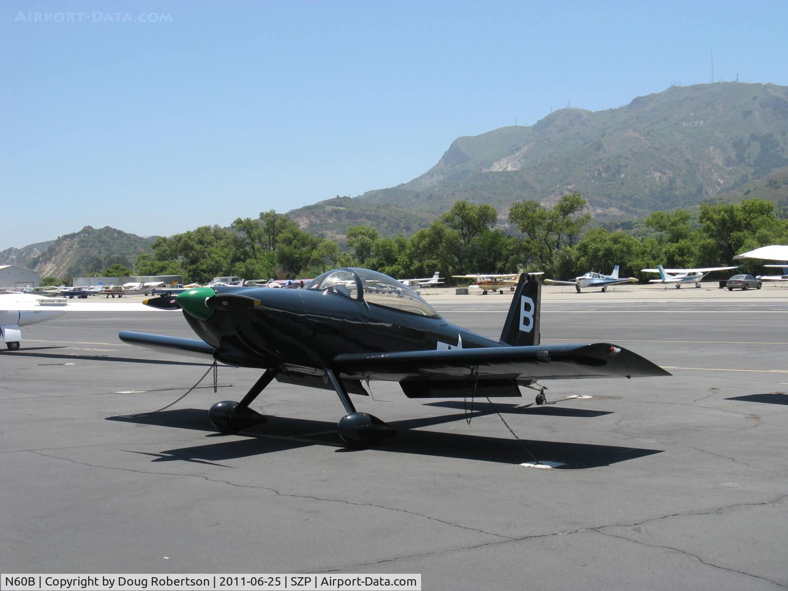 N60B, 2003 Vans RV-8 C/N 80352, 2003 Blaylock VAN's RV-8, Lycoming O-360-A1A 180 Hp